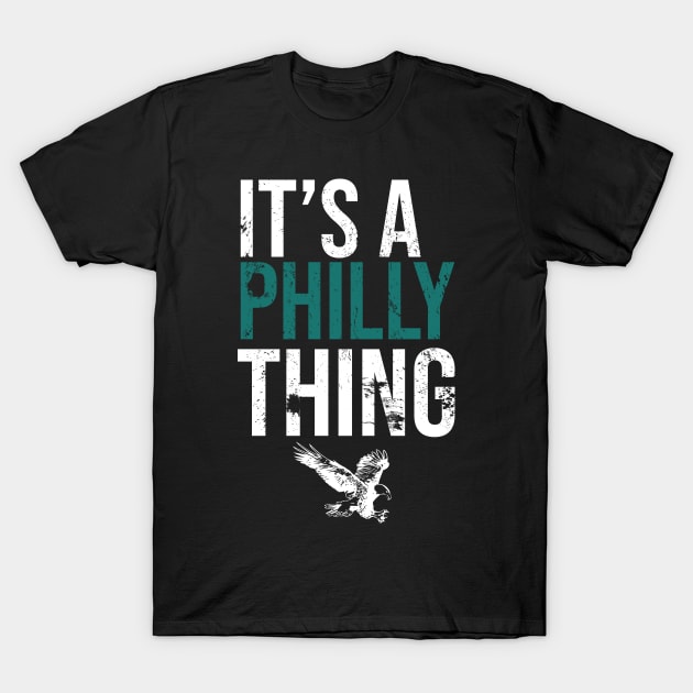 Its A Philly Thing football T-Shirt by Doxie Greeting